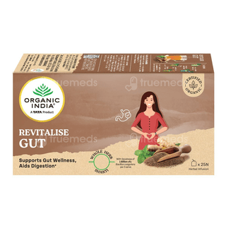 Organic India Revitalise Gut Tea Bags 25